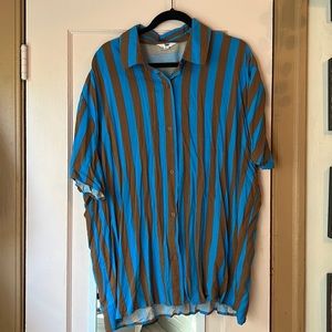 Ascot + Hart Short Sleeve Button Down